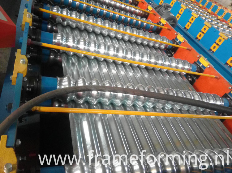 portable metal roofing roll forming machine